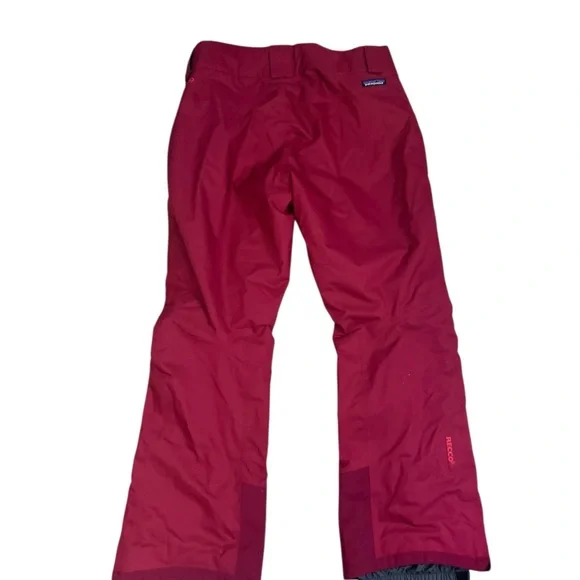 Patagonia Women’s Large Insulated Snowbelle Snow Pants Magenta - Picture 3 of 10